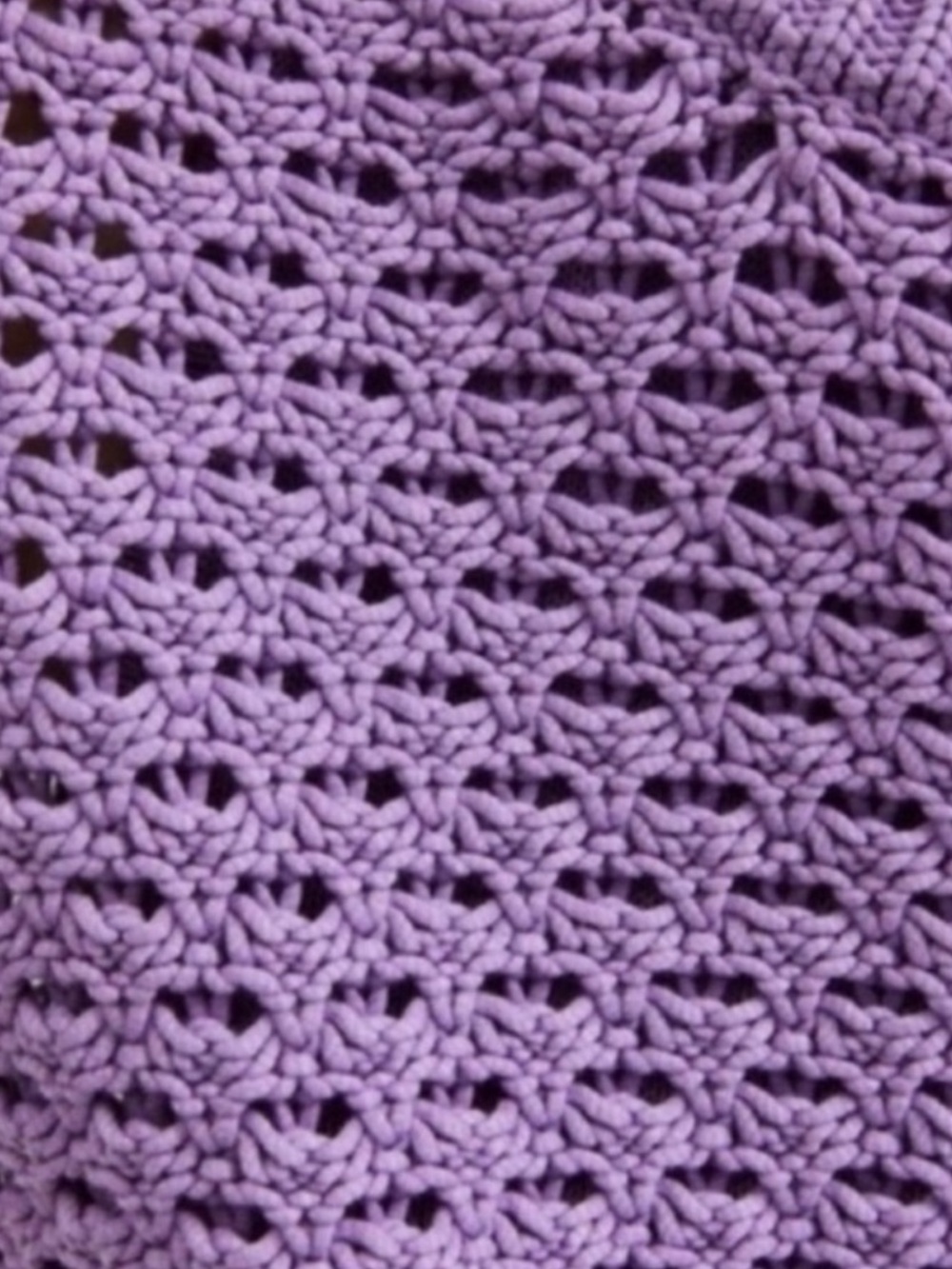 Selected Femme NWT chunky shortsleeved knit weave violet sweater extra large - Picture 4 of 14